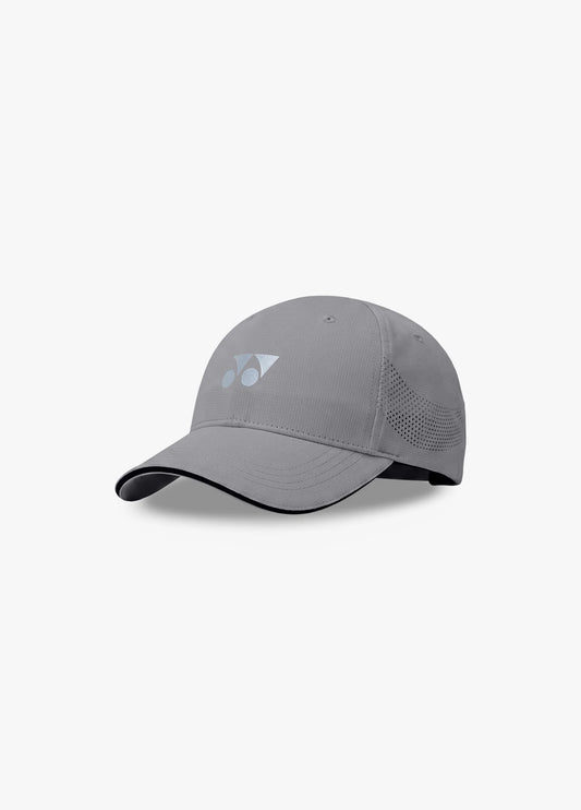 YONEX MEN CAP WITH METALLIC LOGO CAP-T050-317-CAPC5-S - ULTIMATE GRAY
