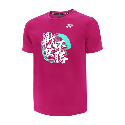 YONEX ROUND NECK SHIRT 2679 VIVA MAGENTA