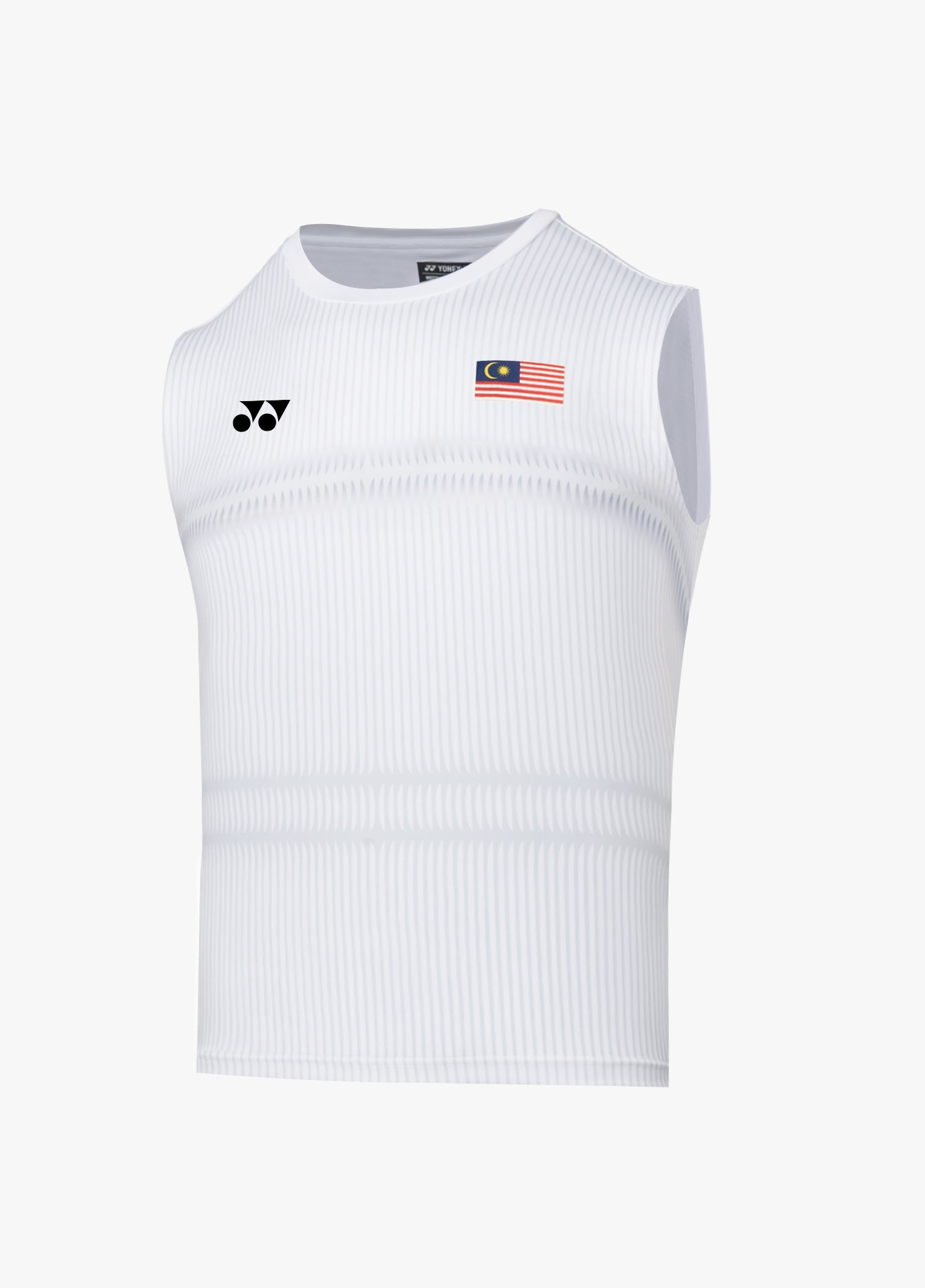 YONEX MALAYSIA MASTER 26 PLAYER SOUVENIR SLEEVELESS SHIRT YOB26141EX - WHITE