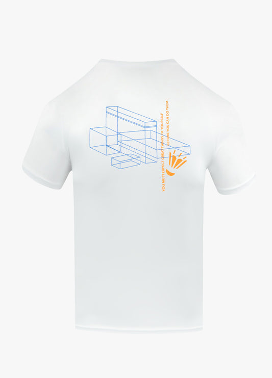 YONEX ROUND NECK SHIRT 3178 - WHITE