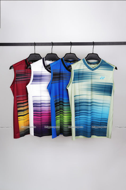 YONEX V NECK MEN SLEVELESS ACTIVE33 - 2549 (4 COLORS)