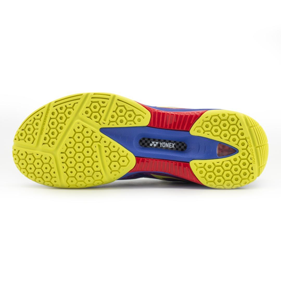 YONEX BADMINTON SHOES DOMINANT 6 - DEEP COBALT / FLUORESCENT LIME
