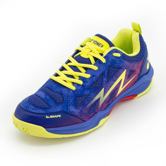 YONEX BADMINTON SHOES DOMINANT 6 - DEEP COBALT / FLUORESCENT LIME
