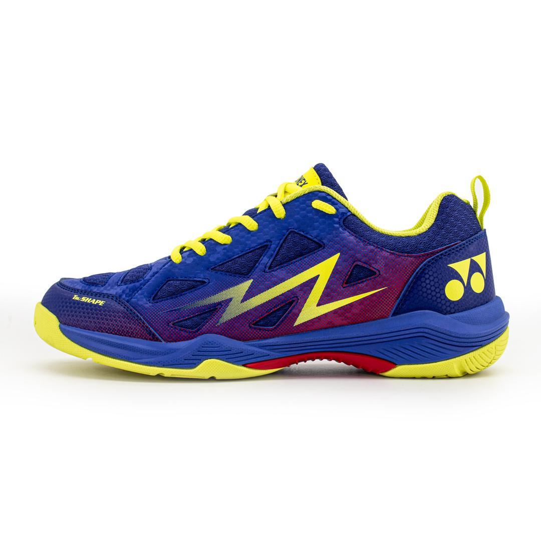 YONEX BADMINTON SHOES DOMINANT 6 - DEEP COBALT / FLUORESCENT LIME