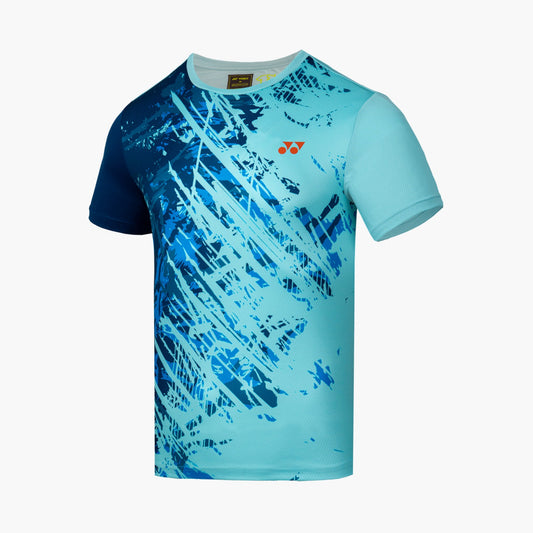 YONEX ESSENTIA 3 BADMINTON SHIRT 2965 - SEA ANGLE