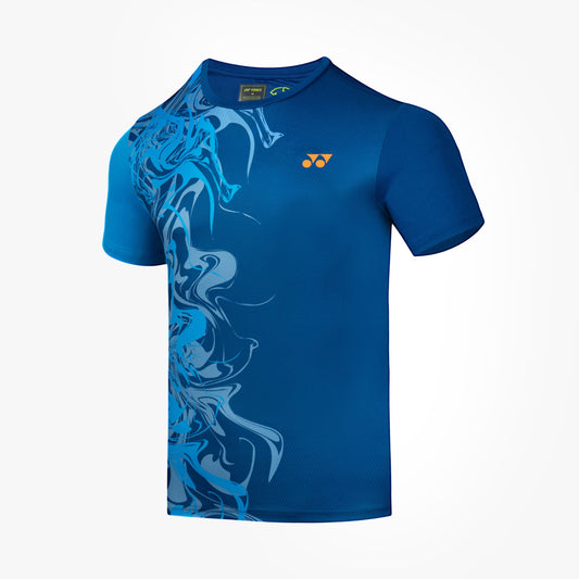YONEX ESSENTIA 3 BADMINTON SHIRT 2967 - NAVY PEONY