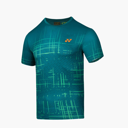 YONEX ESSENTIA 3 BADMINTON SHIRT 2968 - TEAL GREEN