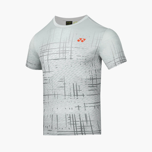 YONEX ESSENTIA 3 BADMINTON SHIRT 2968 - GLACIER GRAY