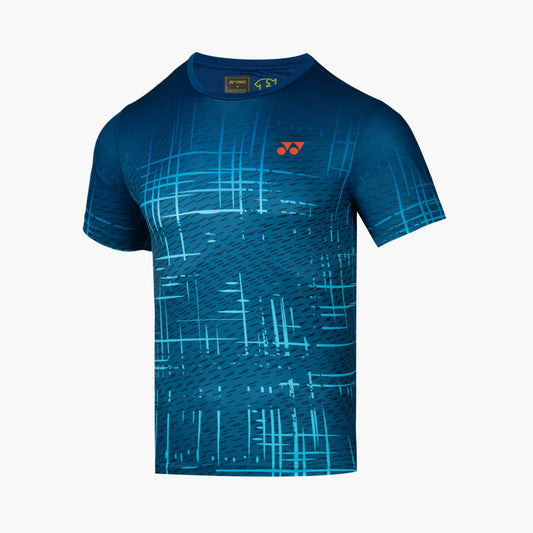 YONEX ESSENTIA 3 BADMINTON SHIRT 2968 - NAVY PEONY