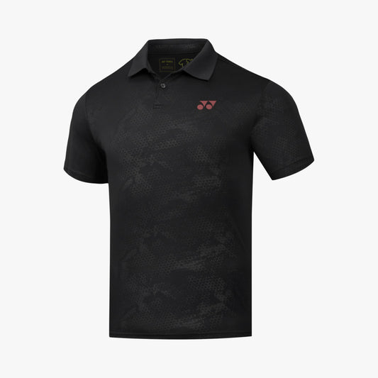 YONEX ESSENTIA 3 POLO BADMINTON SHIRT 2969 - JET BLACK