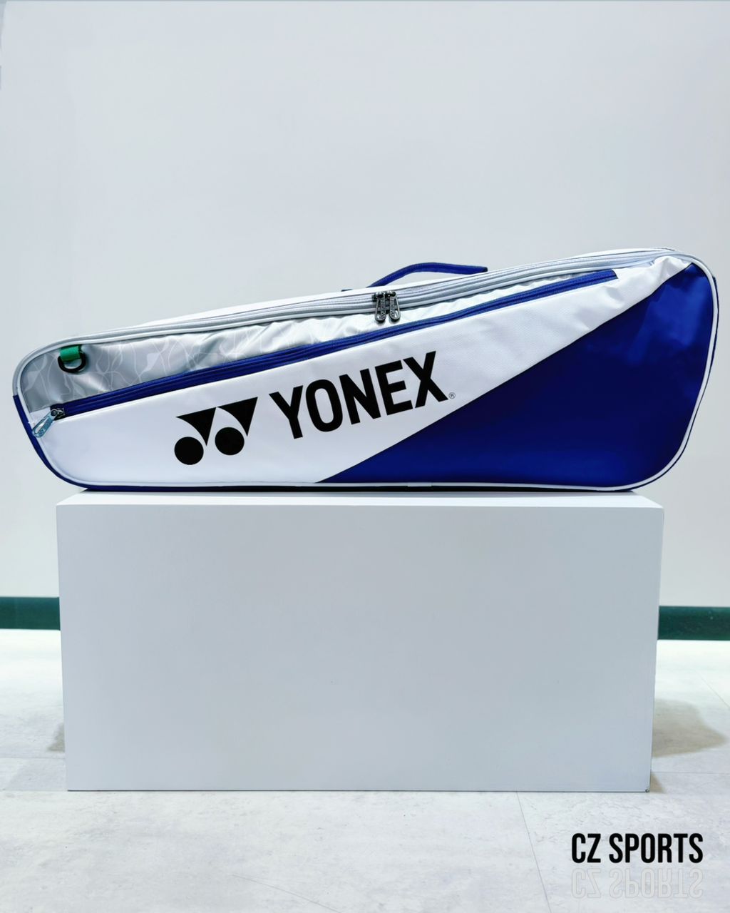 YONEX CLUB RACQUET BAG (3PCS) BA5253EX - WHITE/BLUE (207)