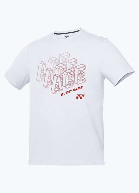 YONEX POINT 1 COTTON SHIRT 3286 - BRIGHT WHITE