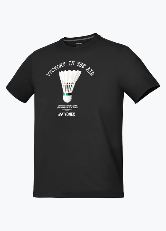 YONEX POINT 1 COTTON SHIRT 3305 - JET BLACK
