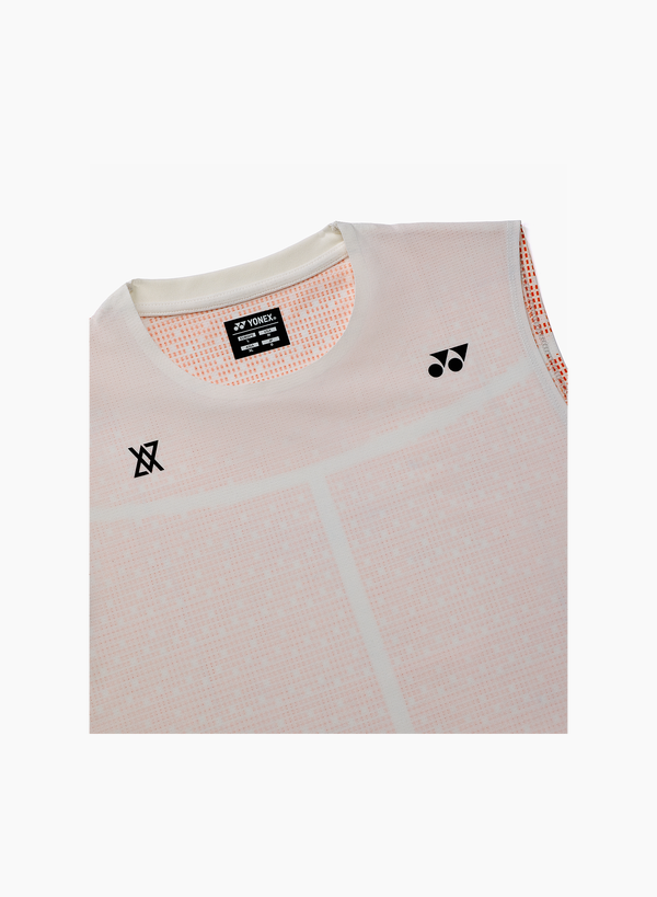 YONEX SLEEVELESS SHIRT VA 16823 EX - WHITE