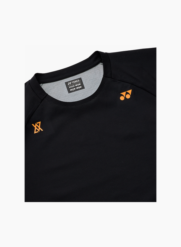 YONEX ROUND NECK SHIRT VA 16824 EX - BLACK