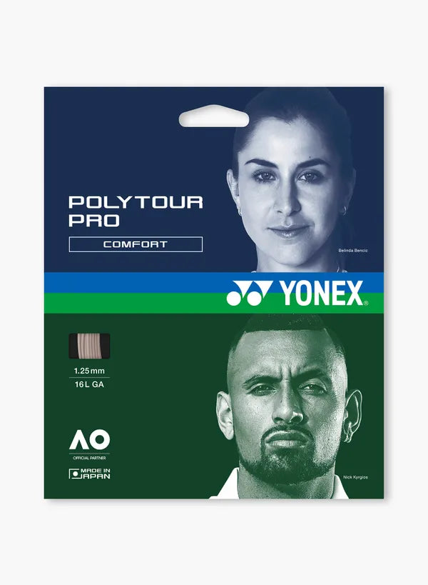 YONEX POLYTOUR PRO 1.25MM - WARM GRAY