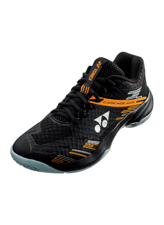 YONEX POWER CUSHION CASCADE ACCEL WIDE - BLACK/ORANGE