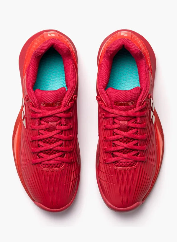 YONEX TENNIS / PICKLEBALL SHOES POWER CUSHION ECLIPSION 5 WOMEN RUBY RED