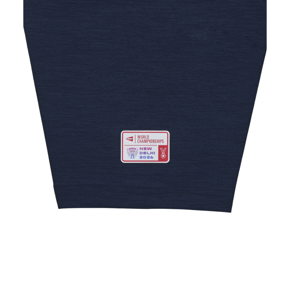 YONEX UNISEX BWF WORLD CHAMPIONSHIPS 2026 SHIRT YOB26191EX - DARK NAVY