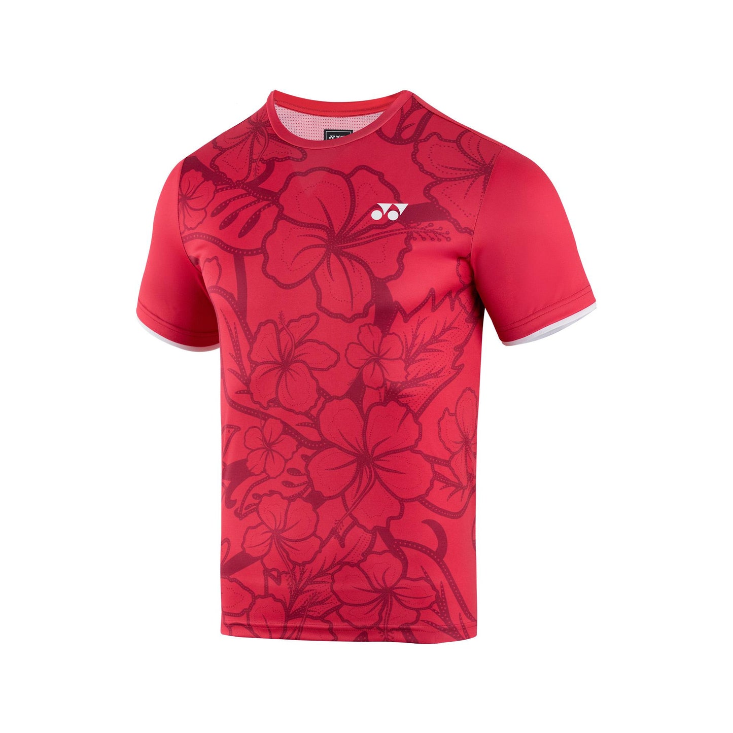 YONEX ROUND NECK SHIRT 3143 - CRIMSON