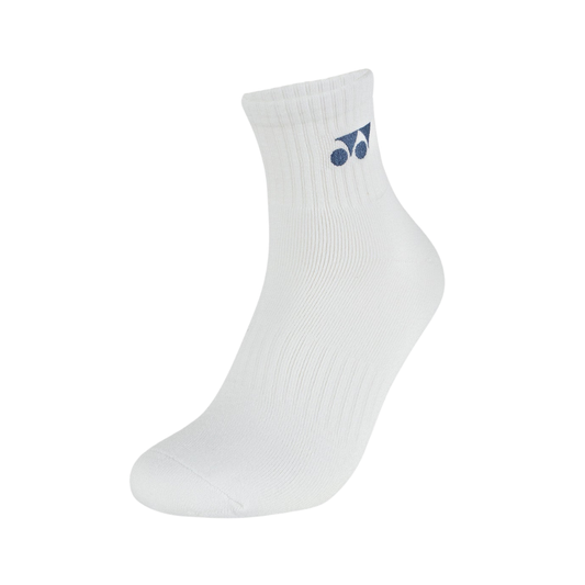 YONEX MEN SOCKS SSM-1255-MP9-SR -WHITE/VELVET MORNING