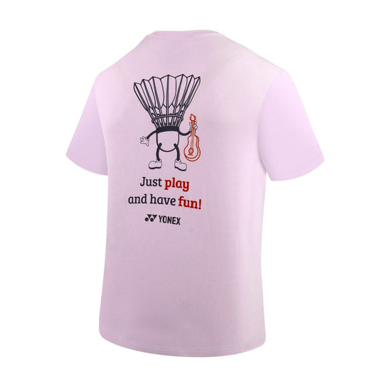YONEX ROUND NECK SHIRT 2882 LAVENDAR FOG