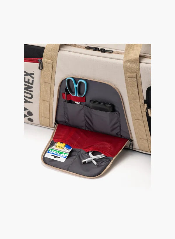 YONEX GEARLOGIC TOURNAMENT BAG BA72631 - BEIGE