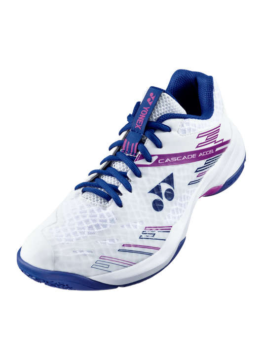 YONEX POWER CUSHION CASCADE ACCEL WIDE - WHITE/PURPLE