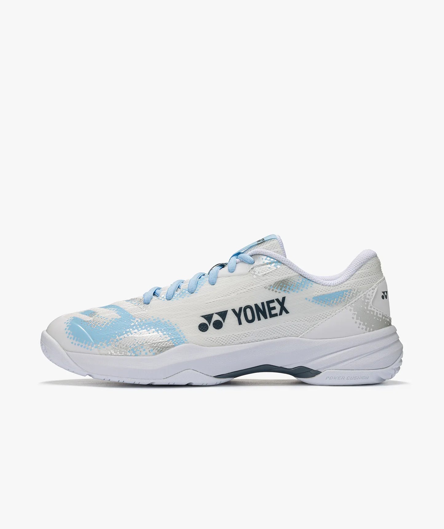 YONEX POWER CUSHION CASCADE ACCEL WIDE - WHITE/LIGHT BLUE