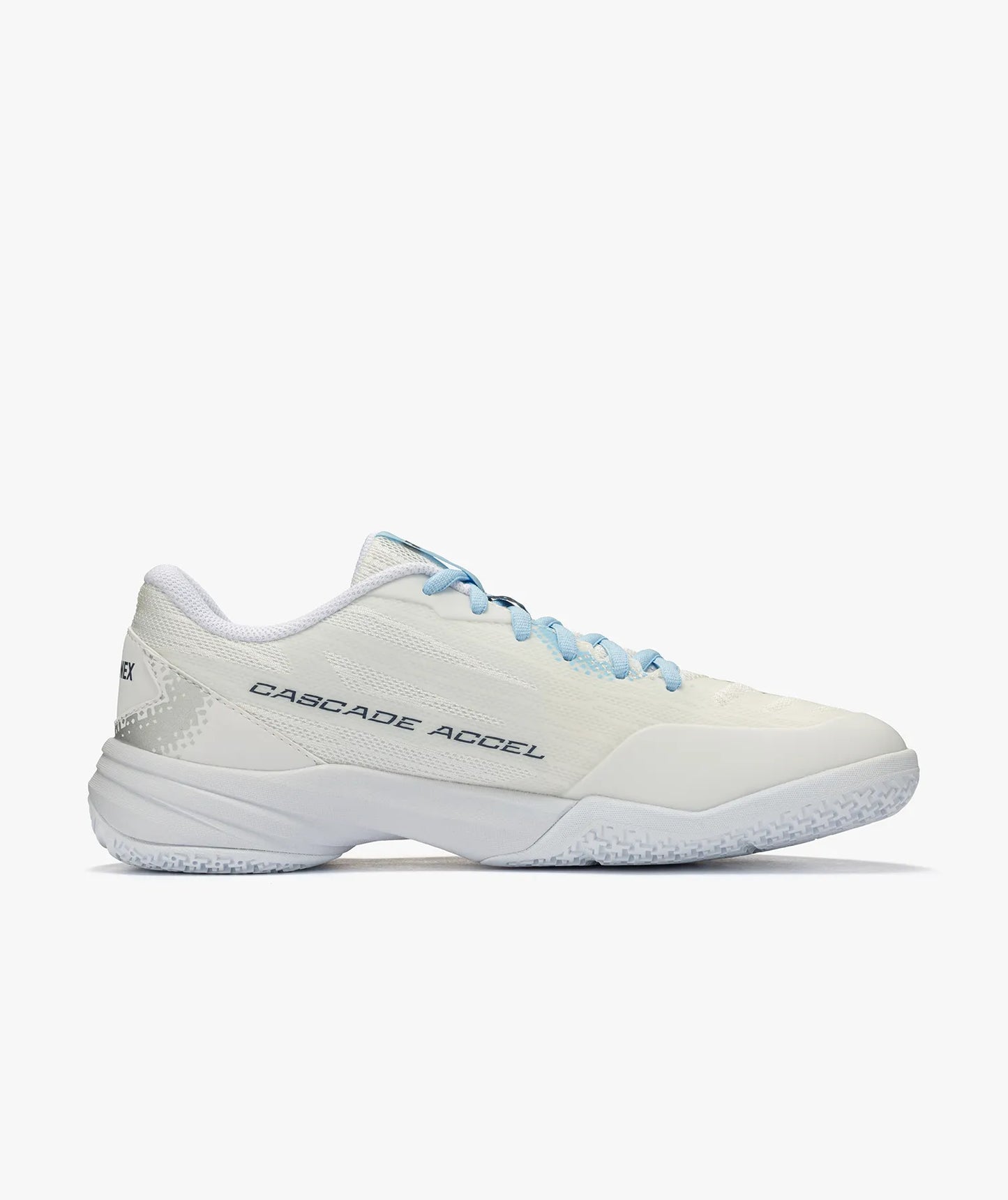 YONEX POWER CUSHION CASCADE ACCEL WIDE - WHITE/LIGHT BLUE