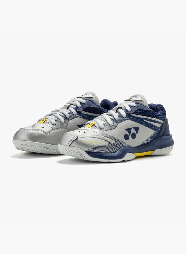 YONEX POWER CUSHION 65 VA JUNIOR - SILVER/NAVY (PRE-ORDER)