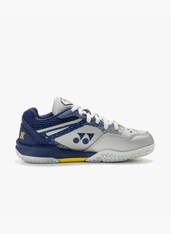 YONEX POWER CUSHION 65 VA JUNIOR - SILVER/NAVY (PRE-ORDER)
