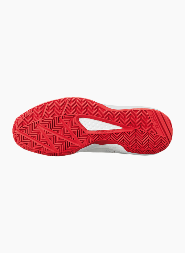 YONEX PICKLEBALL TENNIS SHOE POWER CUSHION LUMIO 4 UNISEX - WHITE/RED