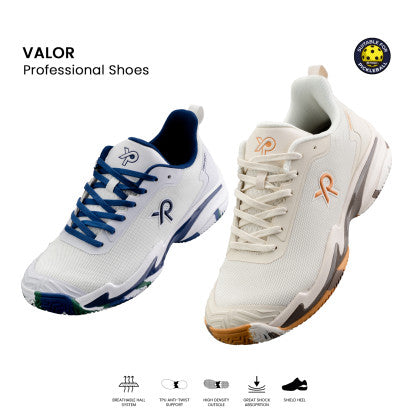 PROTECH PICKLEBALL VALOR  SHOES - CREAM