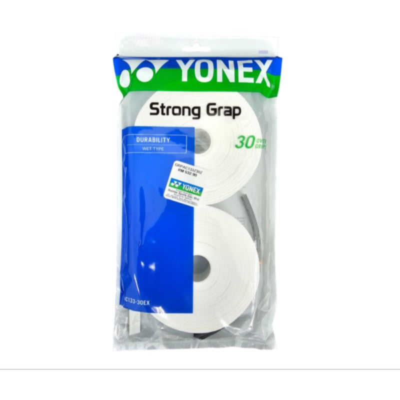 YONEX GRIPS AC133EX 30 IN 1 WHITE