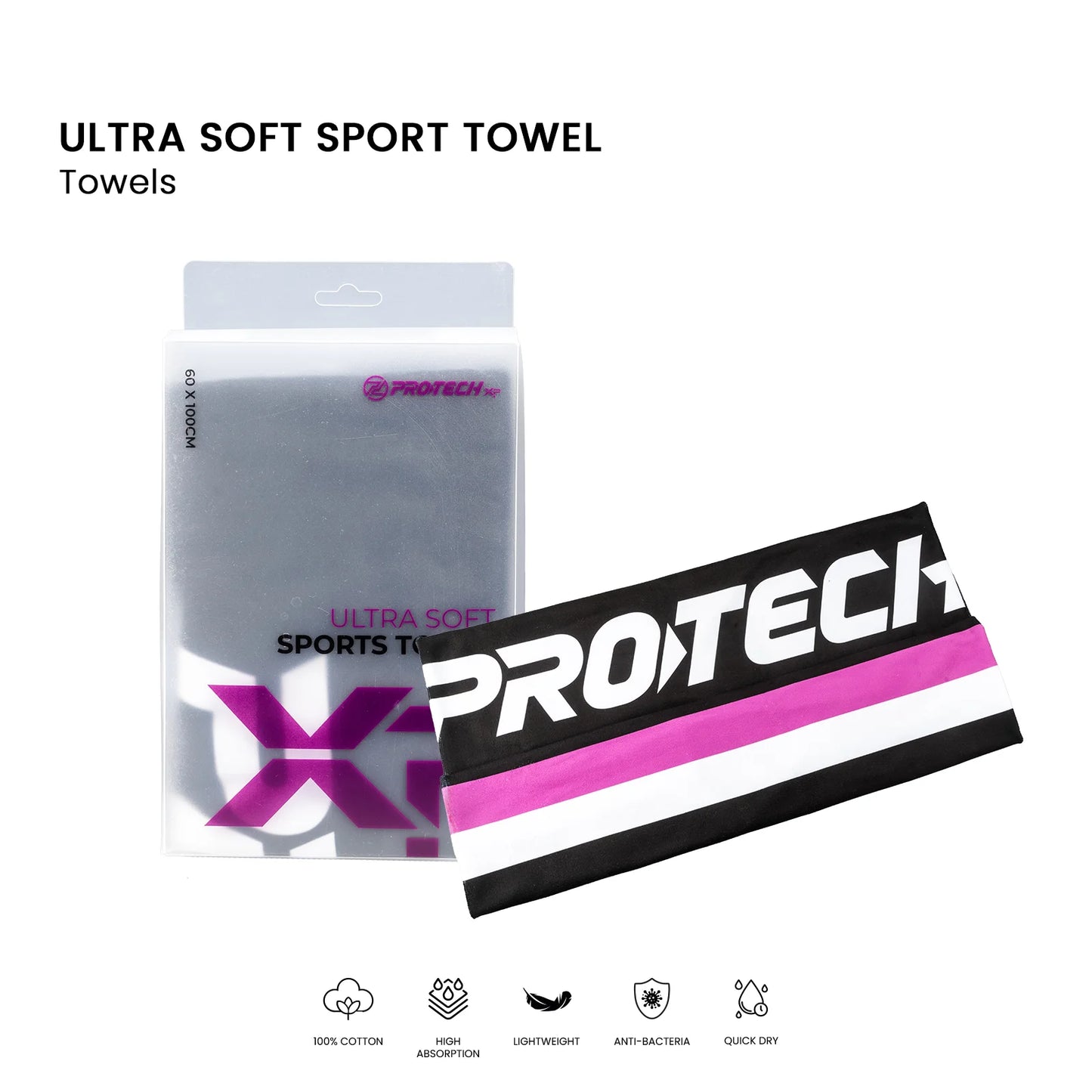 PROTECH ULTRA SOFT SPORT TOWEL
