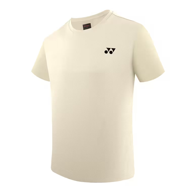 YONEX ROUND NECK SHIRT 2883 - OAT MEAL