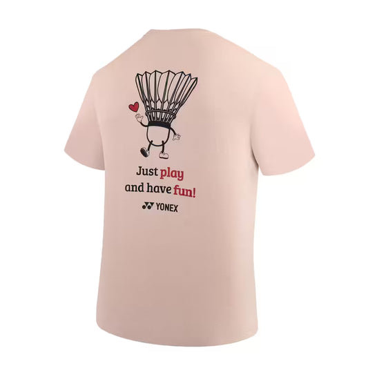 YONEX ROUND NECK SHIRT 2883 - ROSE SMOKE