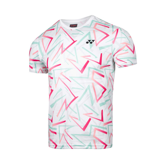 YONEX UNISEX ROUND NECK SHIRT 2875 WHITE