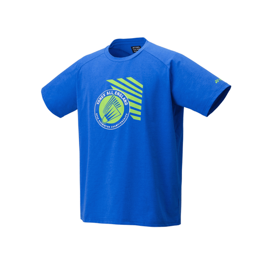 YONEX ALL ENGLAND 2025 UNISEX T-SHIRT YOB25003EX ELECTRIC BLUE
